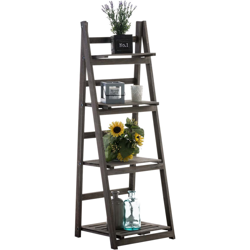 CLP - Scaffale a Scala FREDERIKA Marrone scuro características