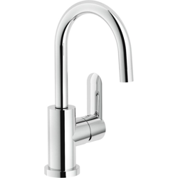 Nobili Rubinetteria Sand 99338/2 Miscelat. Lavabo Scarico Push Bocca Girevole Cromo precio