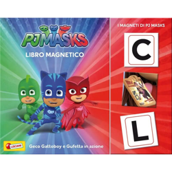 Lgvshopping - Libro Magnetico Lisciano Giochi Pj Mask Geco Amaya e Gattoboy in Azione características