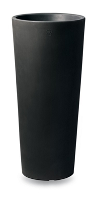 Vaso Genesis Tondo Alto | Tortora - 70 cm
