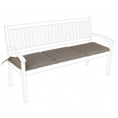 Cuscino per Panca 2 3 Posti da Esterno Poly Idrorepellente Sfoderabile Bizzotto - Colore: Verde 3 Posti