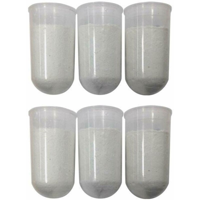 Ricarica cartuccia polifosfati 6pz sali per filtro dosatore caldaia scaldabagno