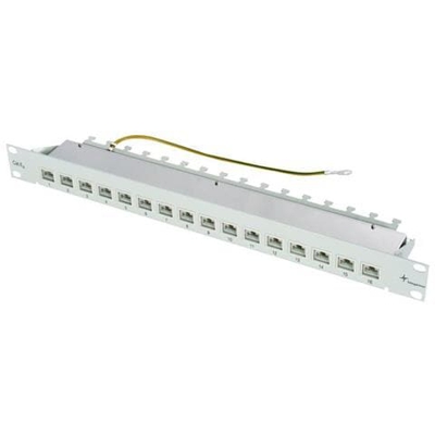 J02022A0050, Grigio, 10 Gigabit Ethernet, 19'', RJ45, Cat 6a