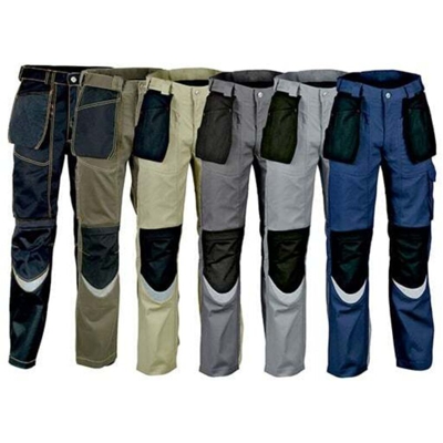 Pantalone estivo da lavoro Carpenter Antracite/Nero Tg.52 - Cofra
