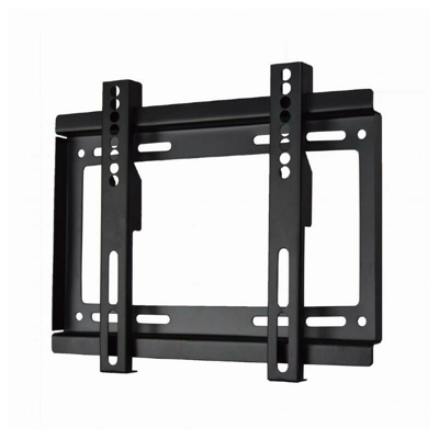 Gembird WM-37F-01 - Supporto da parete per schermo piatto (TV, 25 kg, 43,2 cm (17"), 94 cm (37"), 200 x 200 mm, Nero)