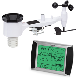 Oneconcept - Beaufort Stazione Meteo Radio 100m Schermo LCD Touch Solar precio