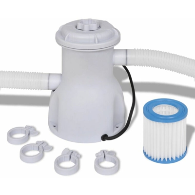 Asupermall - Filtro con pompa per piscina 1135 L / h