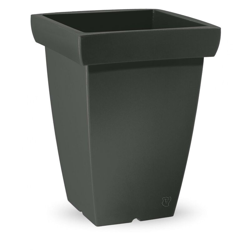 Vaso quadrato in resina 'Swing' h. 40 cm. Antracite características