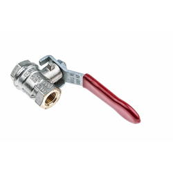 Valvola a sfera per alta pressione in Ottone 40 bar max, connessione BSPP 1/4, 1/4poll - Rs Pro características