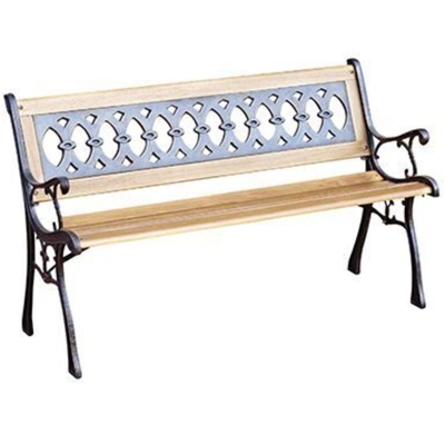 Panca in legno e ghisa James