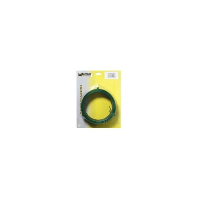 Filo plastificato 1,2 mm. Verde (Rotolo 50 metri)
