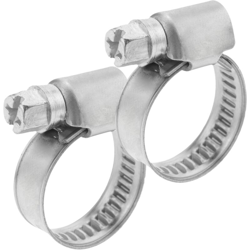Fascette stringitubo metallico W2 regolabile 25-40mm 2 unità - Bematik precio