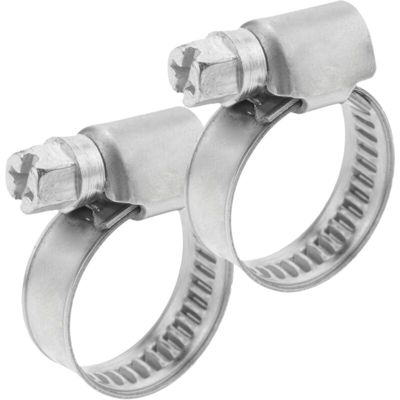 Fascette stringitubo metallico W2 regolabile 25-40mm 2 unità - Bematik