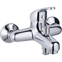 EUROSANIT Miscelatore per bagno-doccia NF Tilt, cromato en oferta