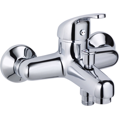 EUROSANIT Miscelatore per bagno-doccia NF Tilt, cromato
