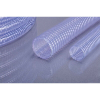 OI - Pvc Apdatec 27 Tubo Di Aspirazione Trasparente E Ad Alta Pressione. 25X4Mm 25M