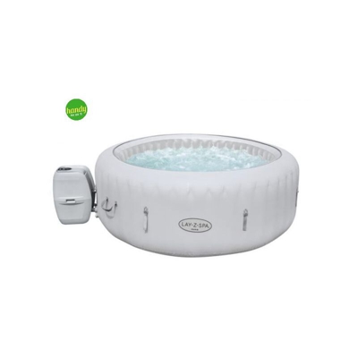 Piscina Idromassaggio Bestway Lay-Z-Spa Paris Per 4-6 persone Rotonda 196x66 cm con Luci LED