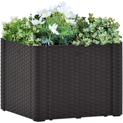 Letto Rialzato Giardino con Irrigazione Antracite 43x43x33 cm - Antracite - Youthup precio