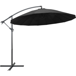 Ombrellone a Sbalzo Antracite 3 m Palo in Alluminio - Antracite - Vidaxl precio