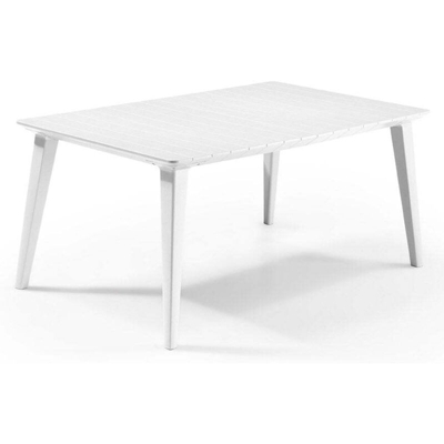 Lima Tavolo 160 Bianco Finto Legno 157X98X74