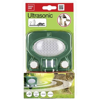 Swissinno Solar UTV Scaccia animali Principio di funzionamento Multifrequenza Campo di azione 100 m² 1 pz.