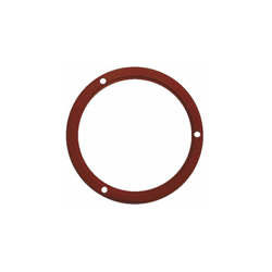 Joint arrière silicone 3 trous extracteur 125mm rouge precio