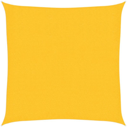 Vela Parasole 160 g/m² Gialla 2,5x2,5 m in HDPE - Giallo - Vidaxl características