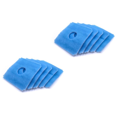 vhbw 10x filtri compatibile con Limodor Limot Serie LW Ventilatore da bagno - Sostituisce 00060 accessori - (Set da 10 pezzi)