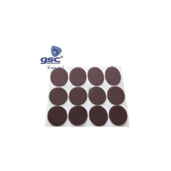 Set 12 adesivi rotondi in feltro Ø20mm Brown GSC 003802758 en oferta