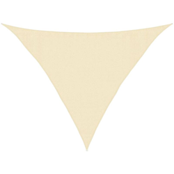 Vela Parasole 160 g/m² Crema 3,5x3,5x4,9 m in HDPE - crema - Vidaxl precio
