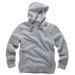 Felpa da lavoro con cappuccio grigio argilla M - Scruffs en oferta