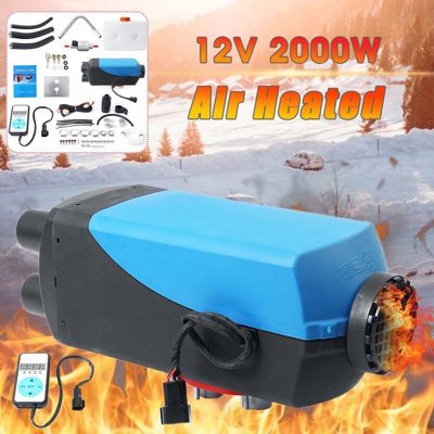 Drillpro - Interruttore digitale automatico del riscaldatore d'aria del combustibile diesel dell'automobile 12V 2000W per il rimorchio del camion