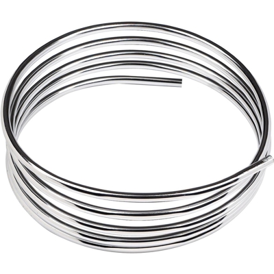 Rotolo di tubo ricotto cromato diametro 12 mm lunghezza cm 500 per idraulica