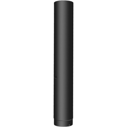 Tubo in acciaio nero da interno per stufa a legna con spessore 2 mm -Ø 160 mm / 50 cm en oferta
