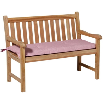 Madison Cuscino per Panca Panama 180x48 cm Rosa Pastello - Rosa