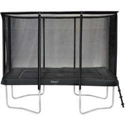 Etan - SOLO TRAMPOLINO Tappeto elastico da giardino rettangolare 310x232cm - grigio. Rete extra forte e bordo con doppia imbottitura características