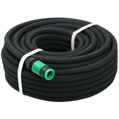 Tubo di Acqua Flessibile da Giardino Tubo per irrigazione a Goccia Tubo di infiltrazione 1/2 Pollice 50 m - Yaheetech