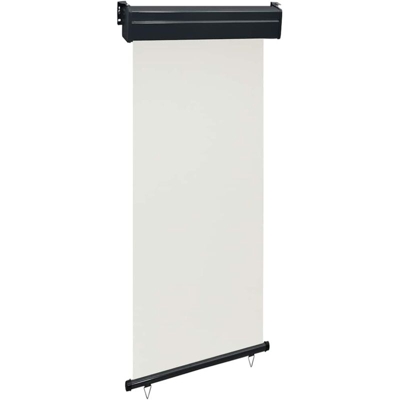 vidaXL Tenda Laterale per Terrazzo 80x250 cm Crema - crema