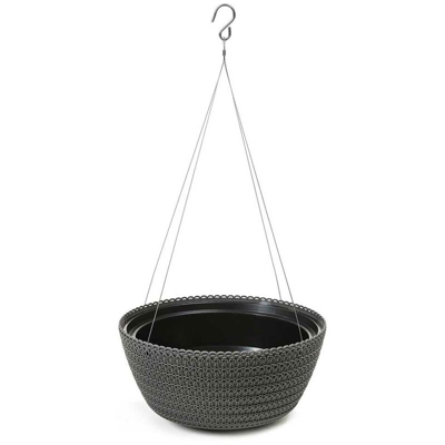 Vaso ciotola Misa Jersey appeso 300 Antracite LA78982 - Lamela