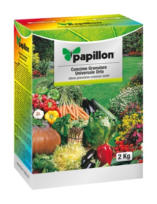 CONCIME granulare UNIVERSALE 2KG PER ORTO CONCIMI - Papillon