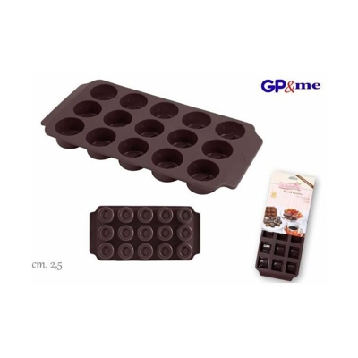 Stampo in Silicone Cioccolatini Tondi - Gp&me
