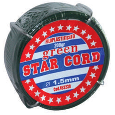 EAC - Filo plastificato Starcord - Misura: o mm. 1,5 - no 10 - ml./rt. 17 Cf. 30 Matasse