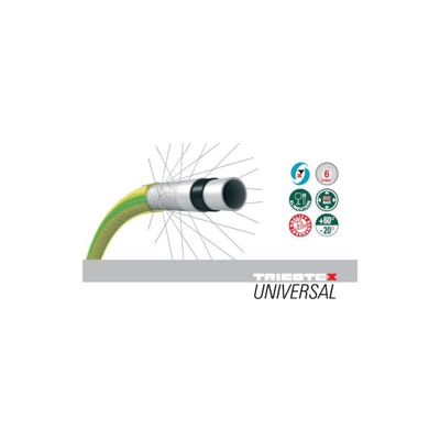 Rr Italia - Tubo giardino professionale 3/4' 19mm x 25 metri Tricotex Universal giallo 458625