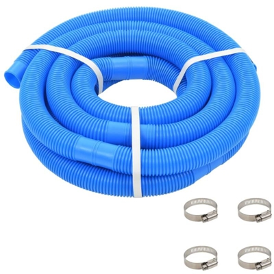 Tubo Flessibile per Piscina con Morsetti Blu 38 mm 6 m - Blu - Vidaxl