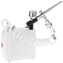Kit Professionale Per Compressore D'aria Per Aerografo A Doppia Azione Con Alimentazione A Gravità Per Manicure E Trucco Per Pittura Artistica Art precio