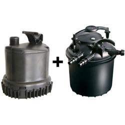 Multipack per laghetto filtro green reset 25 + pompa per laghetto master dw 4.000 precio