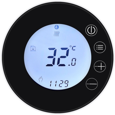 Display LCD WiFi Tuya Termostato intelligente Regolatore di temperatura programmabile Telecomando APP Compatibile con Alexa Google Home Voice