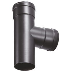 Tubo T Canale da Fumo Ø10 cm per Stufa a Pellet - Kekai en oferta