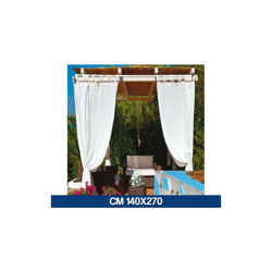 Tenda Gazebo Passanti 140 cm x 270 cm H Bianco Arredo Giardino Parasole CM 140X270- BIANCO precio