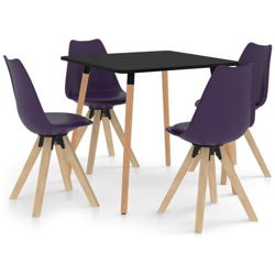 Set Da Pranzo 5 Pz Viola precio